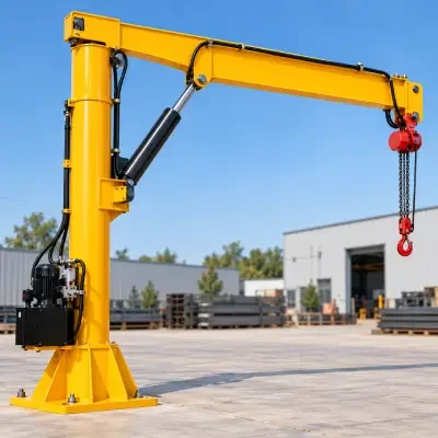 Hydraulic Jib Crane-p