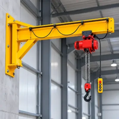 Wall-Mounted Jib Cranes -p